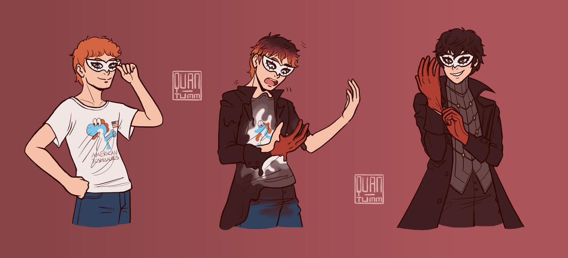 Waist-up sequence, flat color