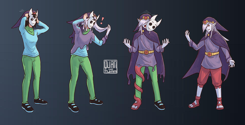 Full body sequence, basic shading